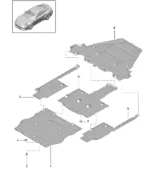 Sottoscocca / Rivestimenti 991 Turbo 2017>>