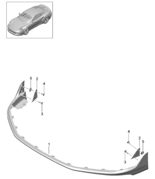 Diagram 802-009 Porsche 992 (911) Dakar 3.0L 
