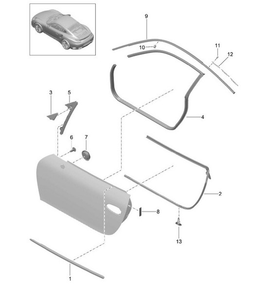 Diagram 804-010 Porsche Macan S Benziner 3.0L V6 354 PS 