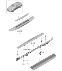 Verkleidung / Schweller 991 Turbo / GT2 RS 2017>>