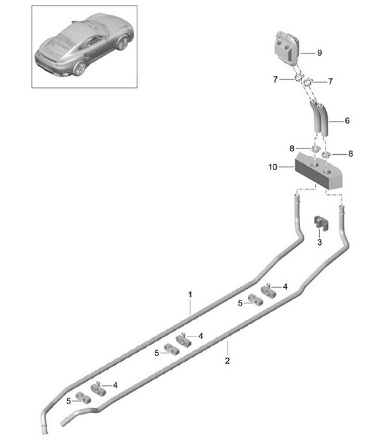 Diagram 813-000 Porsche Cayenne Turbo S E-Hybrid V8 4.0L 550Hp 