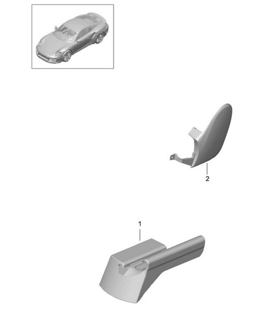 Diagram 817-020 Porsche 991 (911) MK1 2012-2016 Body