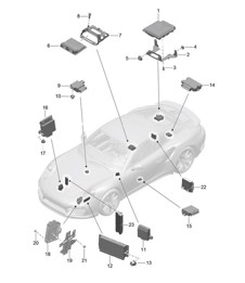 Control units 991 Turbo / GT2 RS 2014-20 Control units 991 Turbo / GT2 RS 2014-20
