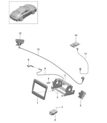 Preparation / Navigation system - Japan, PR:675 - 991 Turbo >>2016