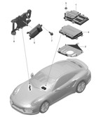 Electrical equipment 991 (911) MK2 2016-2019