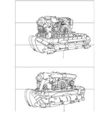 replacement engine ready for installation 993 1994-98