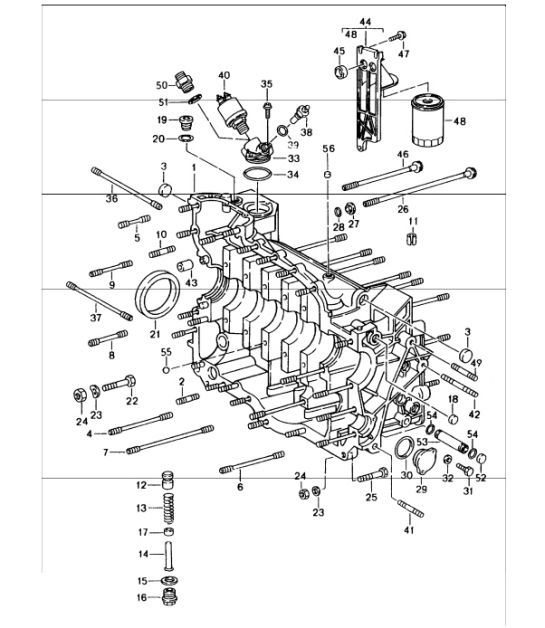 Diagram 101-10 Porsche Macan Turbo 3.6L V6 400Bhp Motore