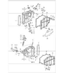chain case and chain adjuster 993 1994-98
