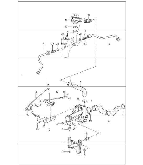 Diagram 108-07 Porsche Cayenne 9YB 2023>> 