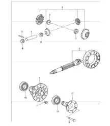 differential 993 CARRERA G50.20/21 1994-98