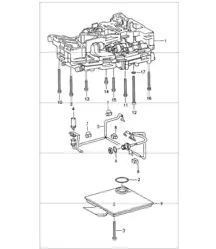 tiptronic oil strainer inductive transmitter mounting parts for switch unit 993 CARRERA A50.04/05 1994-98