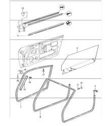 guarnizione porte 993 1994-98 guarnizione porte 993 1994-98