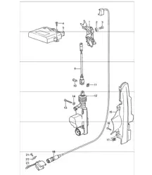 central locking system 993 1994-98