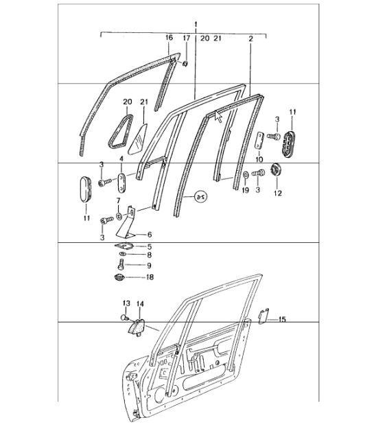 Diagram 804-25 Porsche Cayenne S/GTS 4.8L 2007>> Body