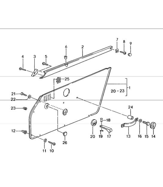 Diagram 807-12 Porsche 卡宴 9YA 2018-2023 