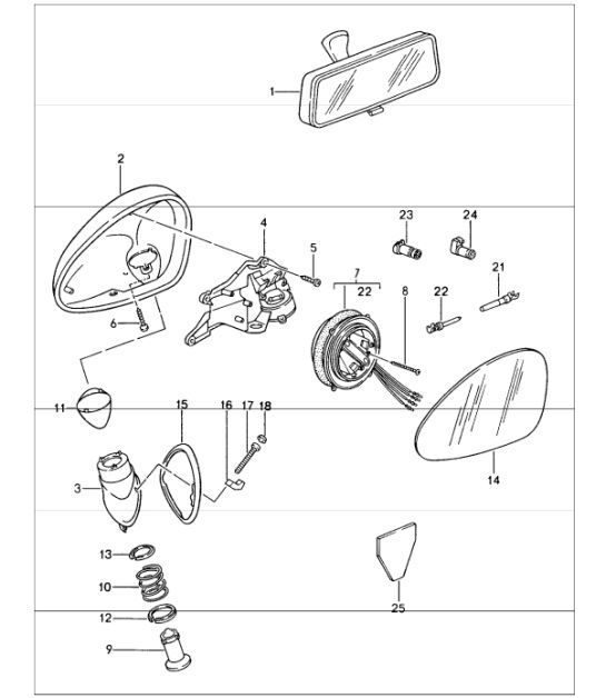 Diagram 809-10 Porsche Cayenne V6 3.0L Petrol 340Hp 
