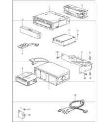 radio booster 993 TURBO F 99TS3 71090>> 1996 ONWARDS