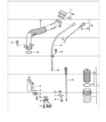 engine lubrication 996 CARRERA 2/4/4S M96.01/02/03/04  1998-05 engine lubrication 996 CARRERA 2/4/4S M96.01/02/03/04  1998-05