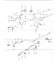 water cooling - 2 - for 996 CARRERA 2 M96.01/02/03/04 1998-05