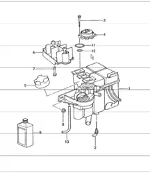 water cooling - 4 - for 996 CARRERA 2/4/4S M96.01/02/03/04 1998-05