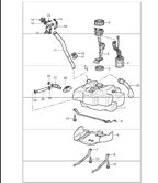 Fuel System, Exhaust System 996 (911) (1997-2005)