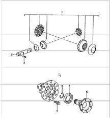 differential 996 CARRERA 2/4 (M338/M339)  G96.0/30/01/31  1998-05