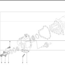 tiptronic all-wheel driving mechanism 996 CARRERA 4 (M339 - All-wheel drive) A96.35 2002 ONWARDS