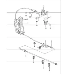 pedals accelerator control 996 1998-05