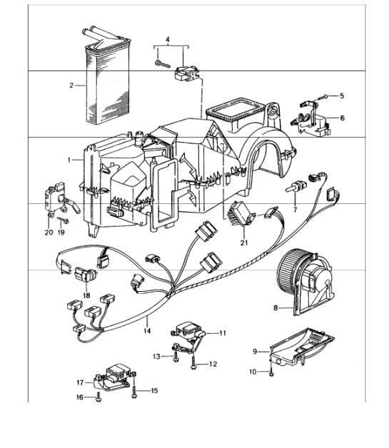 Diagram 813-05 Porsche Cayenne 92A (958) 2010-2017 Body