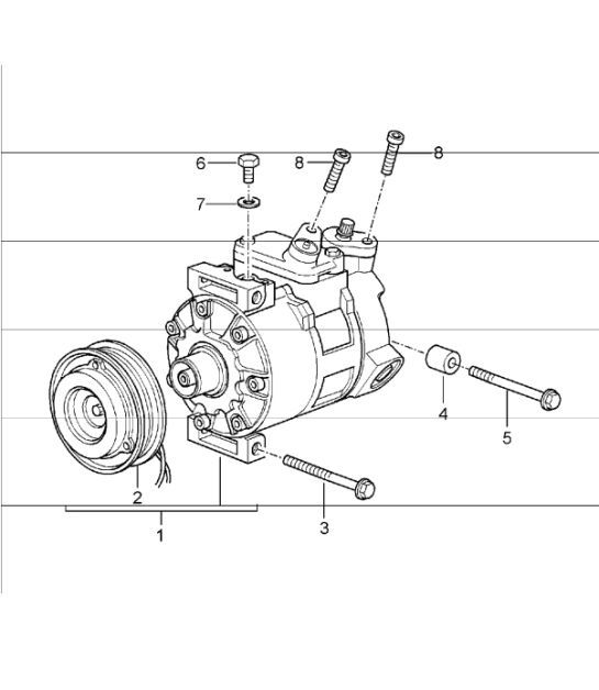 Diagram 813-15 Porsche Cayman 987C/981C (2005-2016) Body