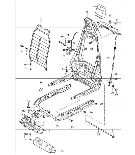 Diagram 817-15 Porsche Cayenne Turbo E-Hybrid Coupe with GT Package V8 4.0 739Hp 