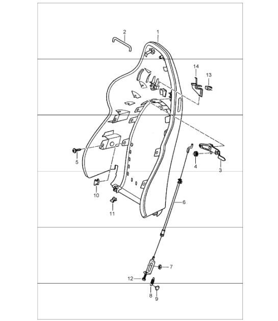 Diagram 817-30 Porsche 997 GT2 2007>> Body