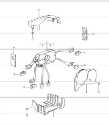 steering column switch 996 1998-05