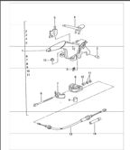 Hand Lever System, Pedal Cluster  996 (911) (1997-2005)