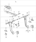 Hand Lever System, Pedal Cluster  996 (911) (1997-2005)