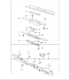 lining door sill 996 TURBO 2001-05 lining door sill 996 TURBO 2001-05