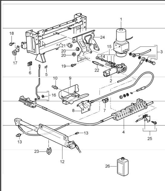 Diagram 811-12 Porsche Macan Turbo 2.9L V6 440 pk 