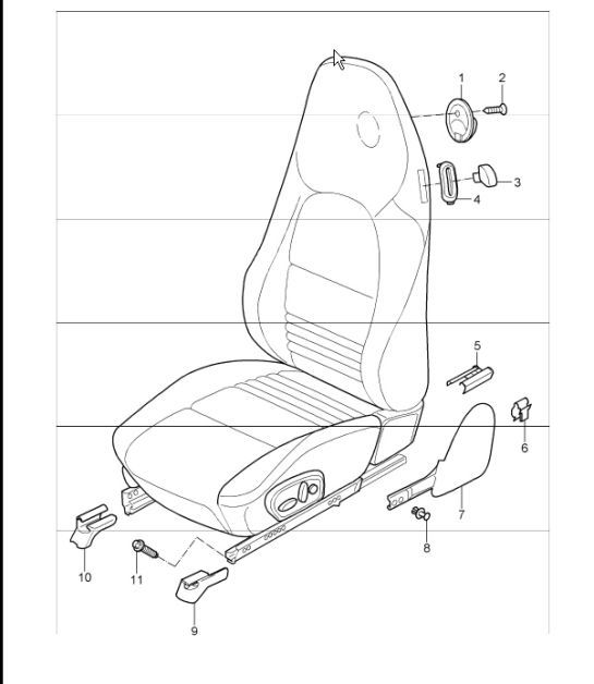 Diagram 817-00 Porsche 卡宴 Turbo E-Hybrid Coupe 配备 GT 套件 V8 4.0 739Hp 