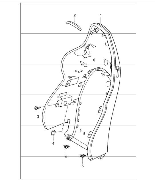 Diagram 817-30 Porsche 991 (911) MK2 2016-2019 Body