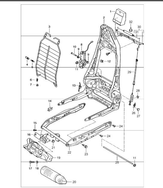 Diagram 817-40 Porsche Panamera Turbo S Sport Turismo 4.0L V8 