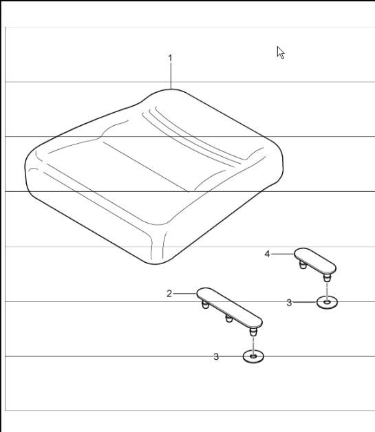 Diagram 817-80 Porsche Cayman 987C/981C (2005-2016) Body