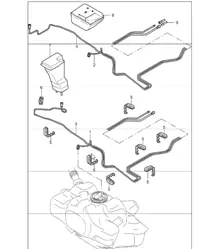 fuel system front 997.1 2005-08