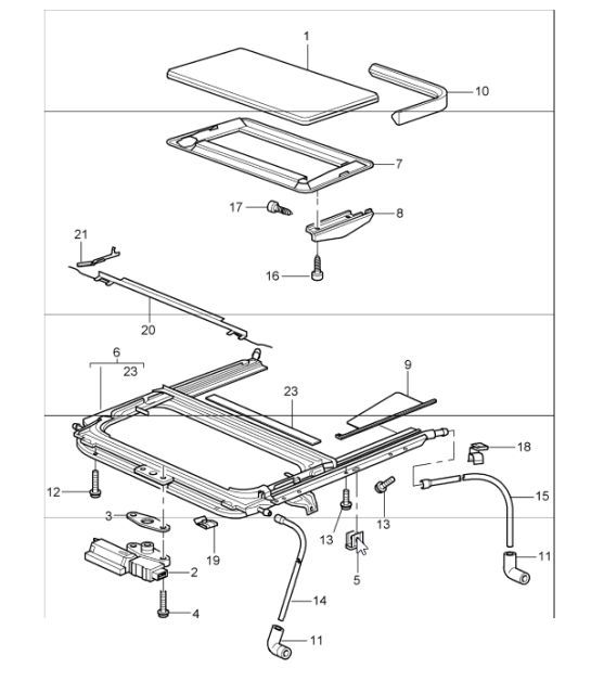 Diagram 811-00 Porsche Macan (95B) MK3 2022>> 