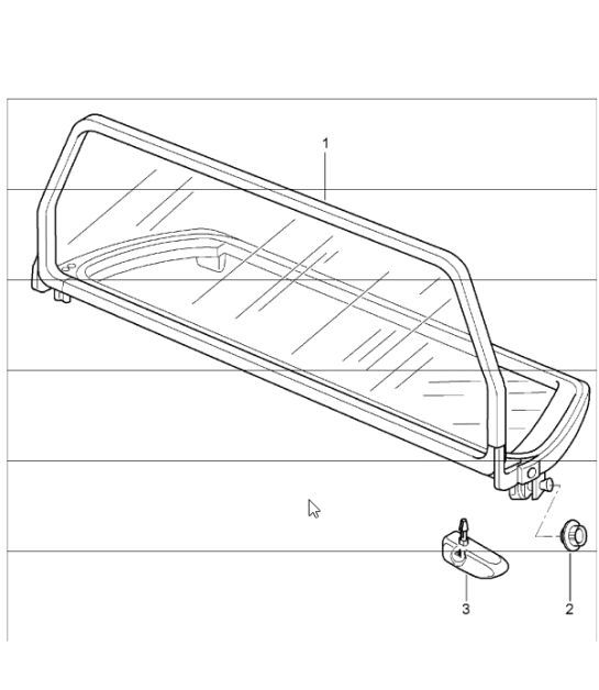 Diagram 811-14 Porsche 997 Carrera 4 3.6L 2005>> Carrosserie