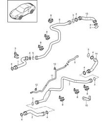Refroidissement par eau - 1 - 997.2 Carrera 2009-12