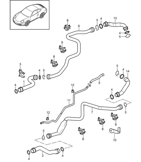 Diagram 105-007 Porsche Taycan Turbo Cross Turismo 