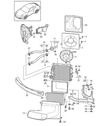 Refrigeración por agua - 3 - (A101,A102) 997.2 Carrera 3.6L / 3.8L 2009-12