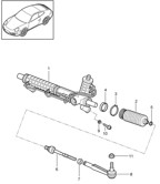 Front Axle, Steering  997 (911) MK2 2009-2012