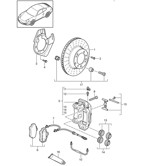 Wheels, Brakes 997 (911) MK2 2009-2012