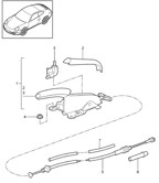 Hand Lever System, Pedal Cluster  997 (911) MK2 2009-2012